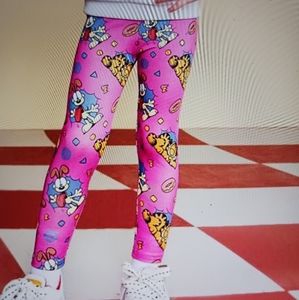 New never worn Garfield little girl leggings size 7y(46"-48")